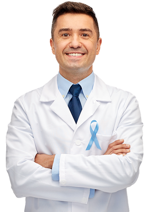 Doctor with Support Ribbon